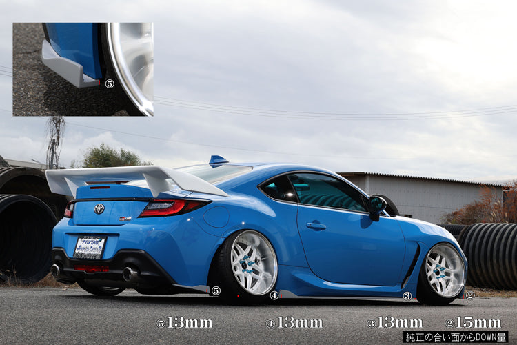 326POWER 3D☆STAR Lip Kit for GR86