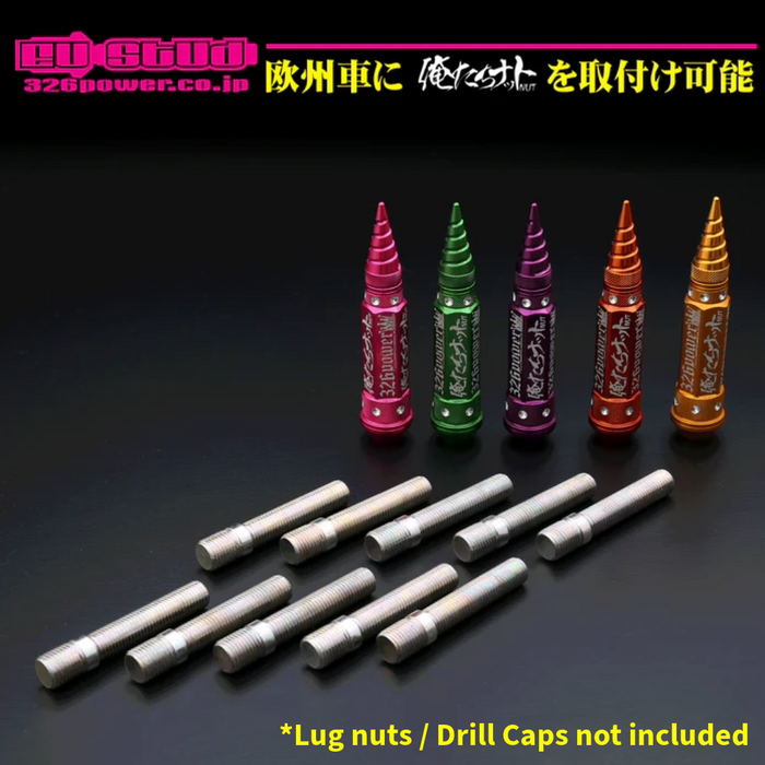 326POWER EU Wheel Stud Conversion Kit
