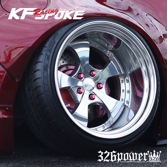 326POWER Yabaking KF Racing Spoke 18" Wheels