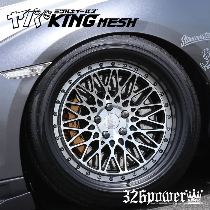 326POWER Yabaking Mesh 17" Wheels
