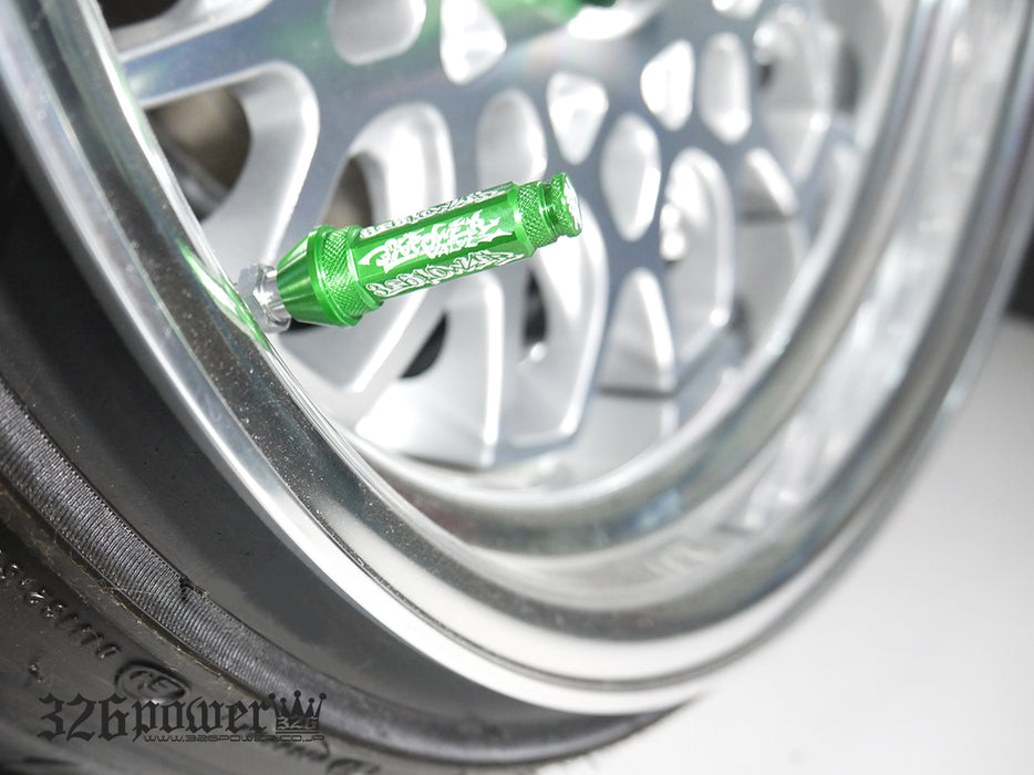 326POWER Lug Nut Style Air Valve Cap