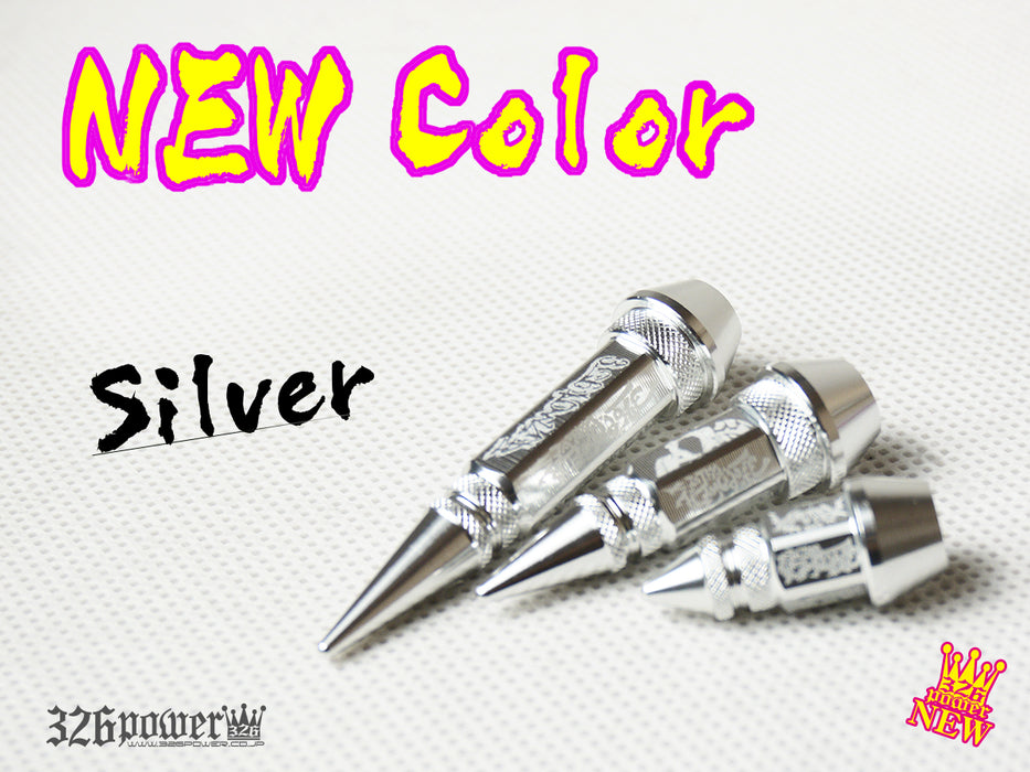 326POWER Spike Lug Nut Style Valve Cap