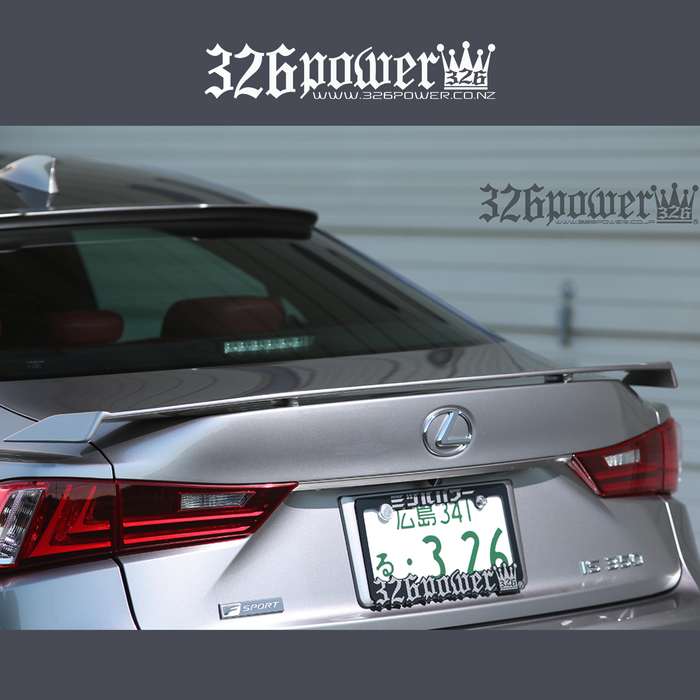 326POWER 3D☆STAR Trunk Spoiler for Lexus IS250/IS300h/IS350