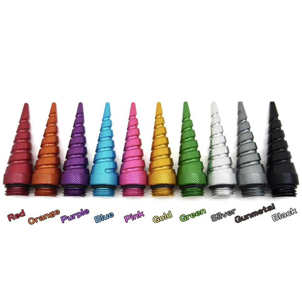 326POWER Drilled Spike Wheel Lug Nut End Caps — 326Power USA