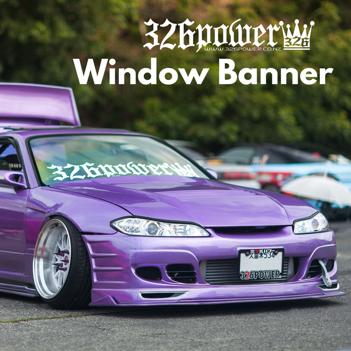 326POWER Window Banner