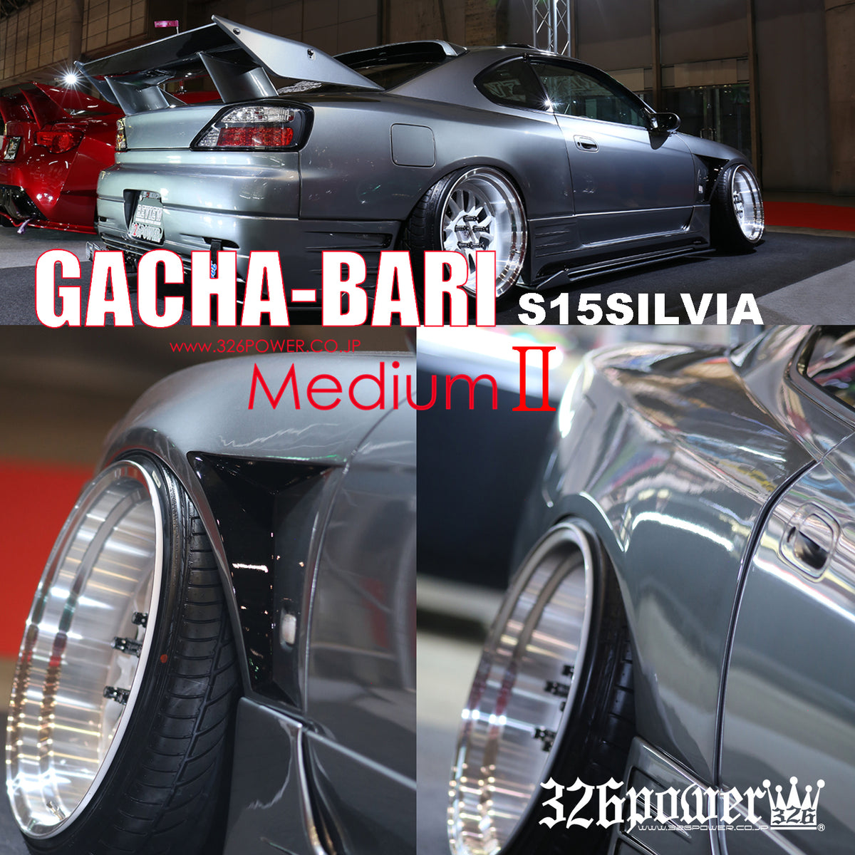 326POWER Nissan S15 Gachabari Medium 2 Fenders — 326Power USA