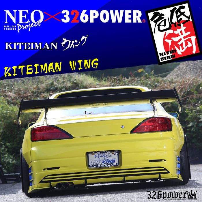 326POWER x Neo Project Kiteiman Rear Wing (Universal)